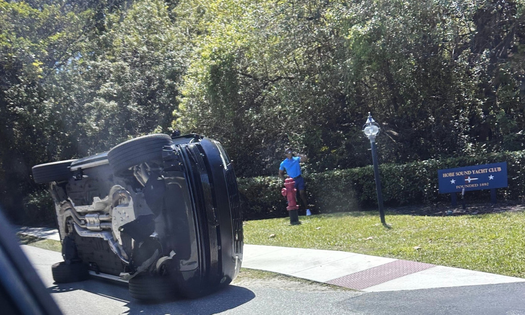 Tiger Woods Crash Golf