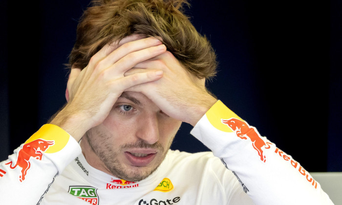 BAHRAIN - Max Verstappen (Red Bull Racing) after the first session of the third day of testing at the Bahrain International Circuit ahead of the start of the Formula 1 season. SANDER KONING / ANP