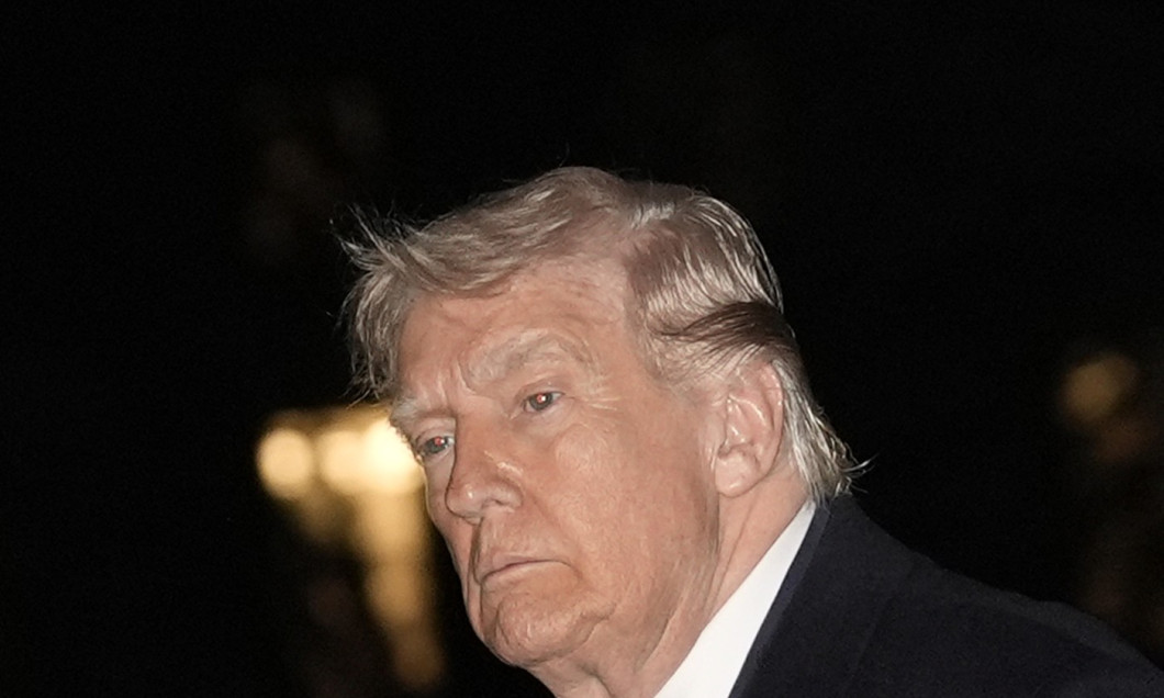 President Donald Trump Returns To The White House