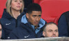 London, UK. 27th Mar, 2026. England v Uruguay - International Friendly - Wembley. Jude Bellingham watches on from the stands. Picture Credit: Mark Pain/Alamy Live News