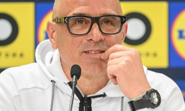 Oficiálna tlačová konferencia Slovenska pred priateľským zápasom s Rumunskom