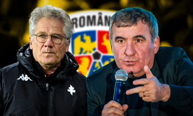 Ladislau Boloni si Gheorghe Hagi