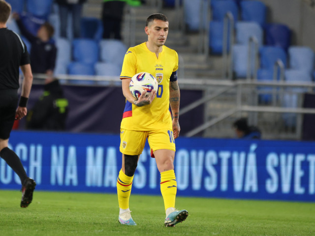România pierde 0-2 în amicalul cu Slovacia