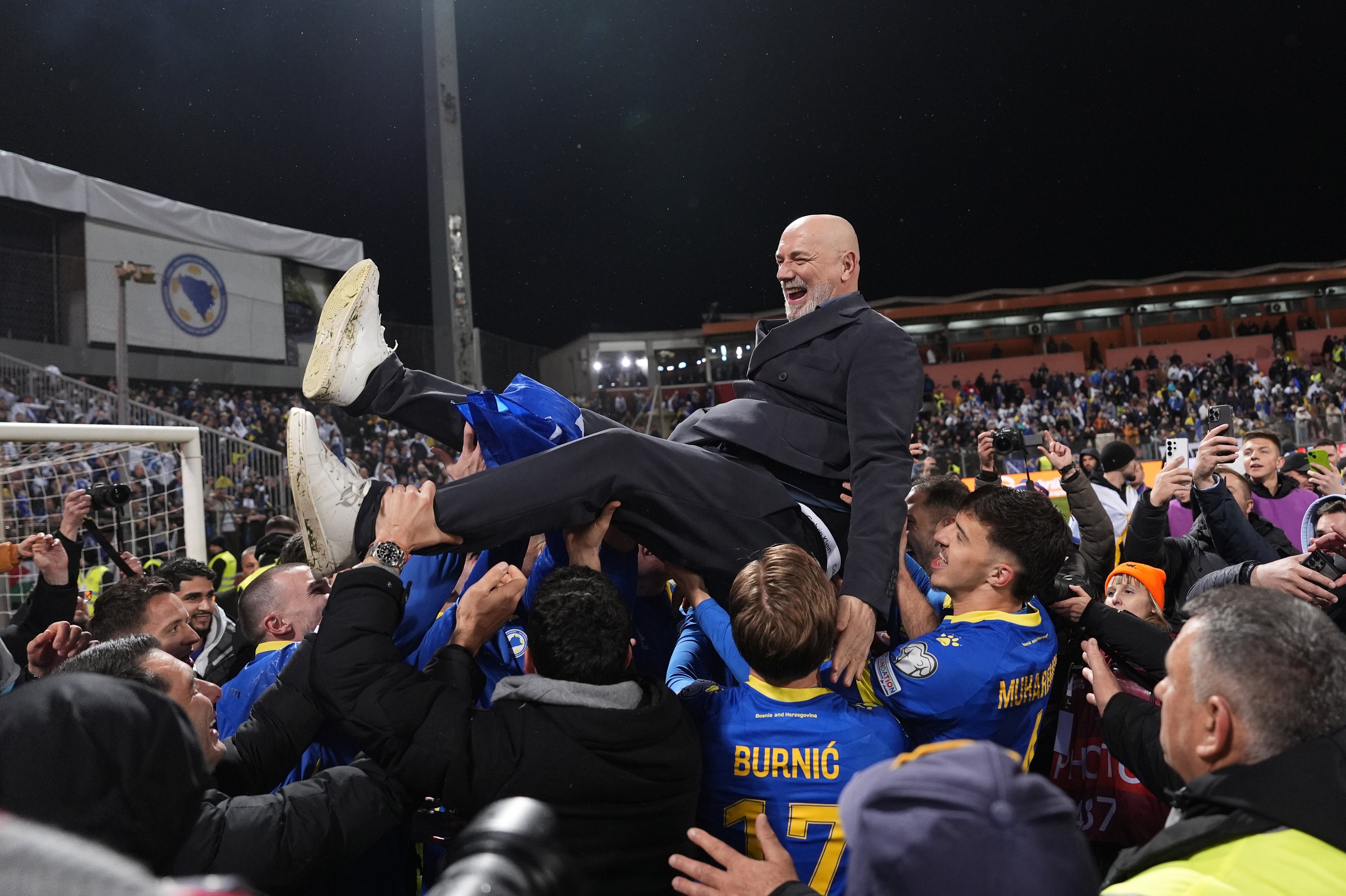 Italia, OUT de la Cupa Mondială! Selecționerul Bosniei a explicat marea reușită: "Asta le-am spus jucătorilor"