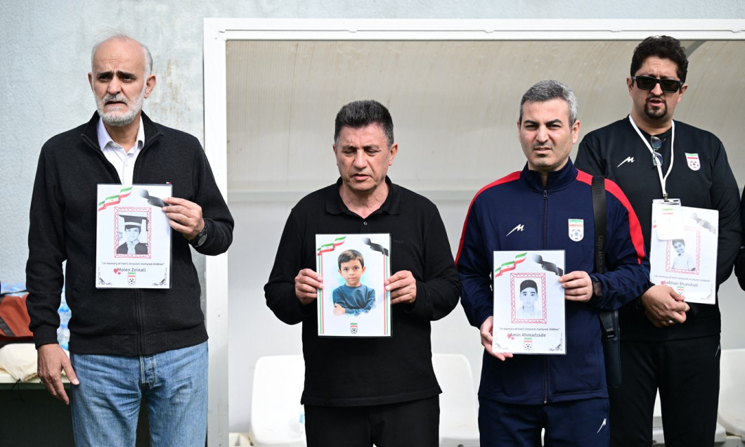 Iran national team commemorates children killed in war before Costa Rica match