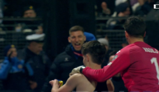 Imagine Stire Golgheterul SuperLigii a sărbătorit pe teren calificarea la Cupa Mondială 2026 | 2review.ro