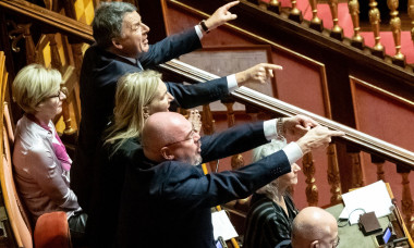 Rome - Senate, Government Communications on Aid to Gulf Countries and Situation of Conflict in Iran, Italy - 05 Mar 2026