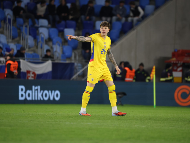 Andrei Coubiș a debutat la naționala României