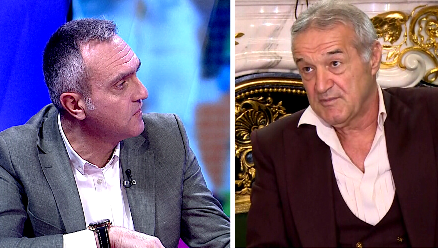 Imagine Stire Contre în direct: Decebal Rădulescu vs Gigi Becali! Dumneata cine ești? / Normal că n-ai fost șmecher! | 2review.ro