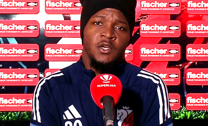 Imagine Stire Știți și voi că așa e! Reacția lui Ongenda, după ce a ieșit Omul Meciului în FC Botoșani - FCSB | 2review.ro