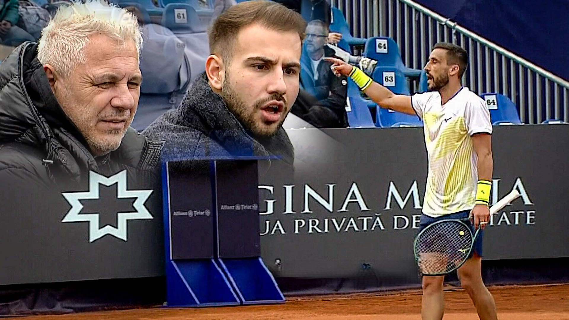 Imagine Stire Au apărut imaginile cu Șumudică, la Țiriac Open. ”Au venit aici să parieze!” / ”Prietene, joacă, nu mai vorbi!” | 2review.ro