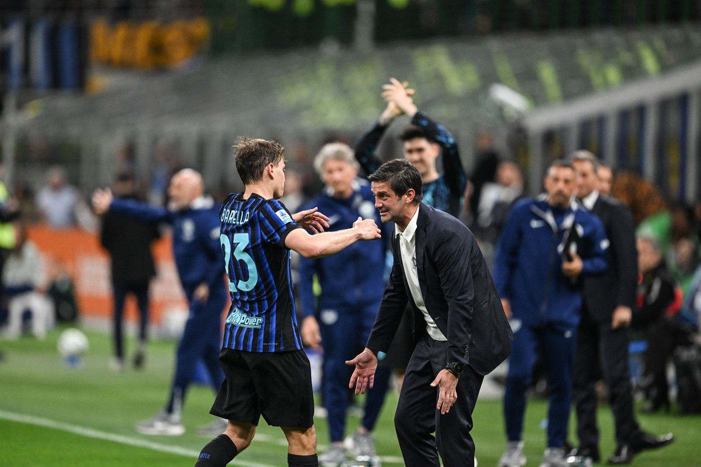 Imagine Stire Inter - AS Roma 5-2. Trupa lui Cristi Chivu a făcut spectacol și a bifat prima victorie, după 3 etape | 2review.ro