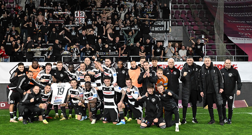 Imagine Stire U Cluj a scris istorie prin succesul cu Rapid, de la București! | 2review.ro