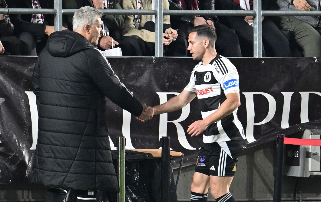 Imagine Stire Bergodi a spus care a fost ”cheia” succesului cu Rapid. ”A dat roade mișcarea” | 2review.ro