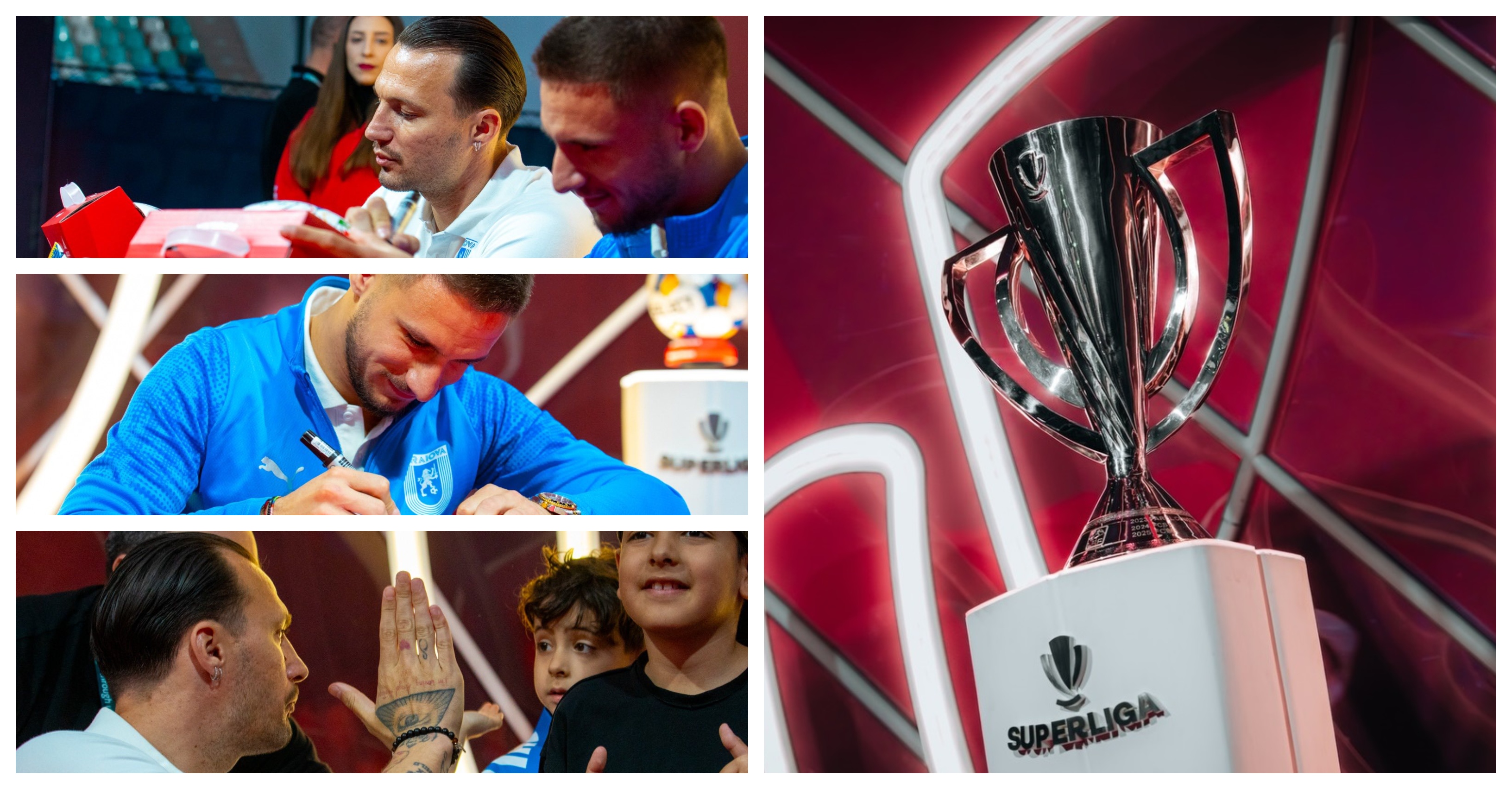 Imagine Stire Trofeul destinat campioanei României a fost dus la Craiova. Reacția lui Vasile Mogoș | 2review.ro