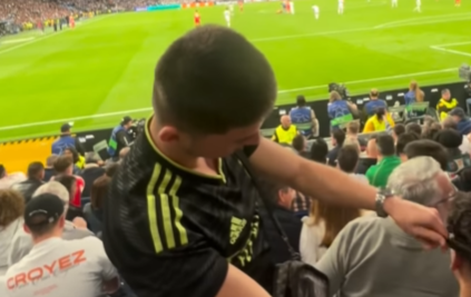 Imagine Stire Neverosimil! Ce a făcut un suporter în timpul partidei Real Madrid - Bayern | 2review.ro