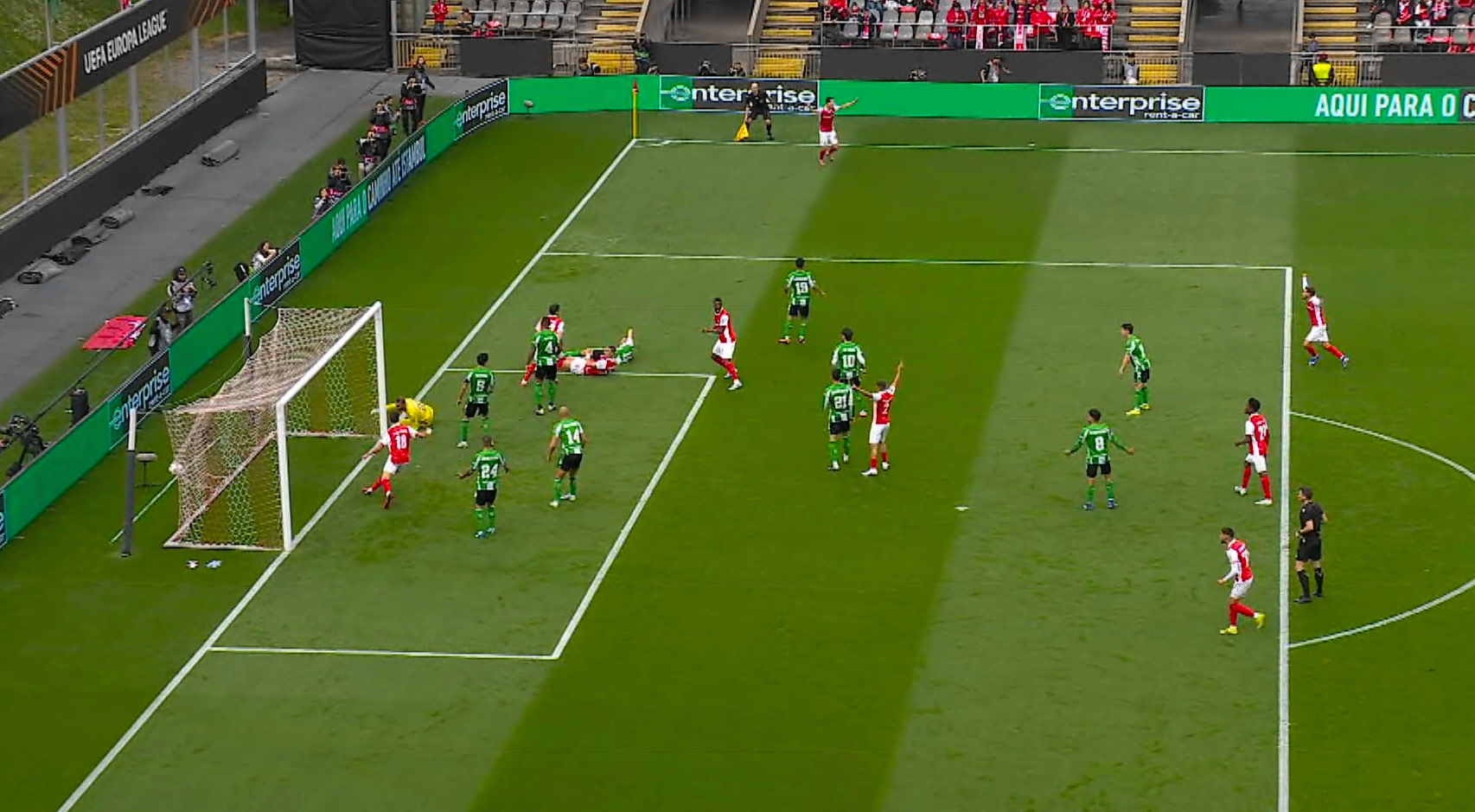 Imagine Stire Braga - Betis 1-1. Execuție de top, un gol anulat și o bară | Programul ”sferturilor” din Europa League | 2review.ro