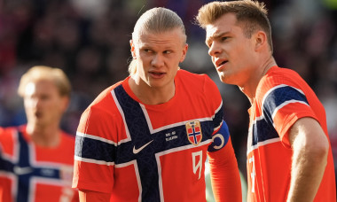 Football, private international match: Norway - Switzerland