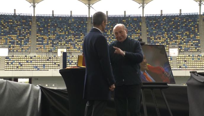 Imagine Stire Traian Băsescu, scurt și la obiect despre Mircea Lucescu: ”N-am de spus decât un singur cuvânt” | 2review.ro