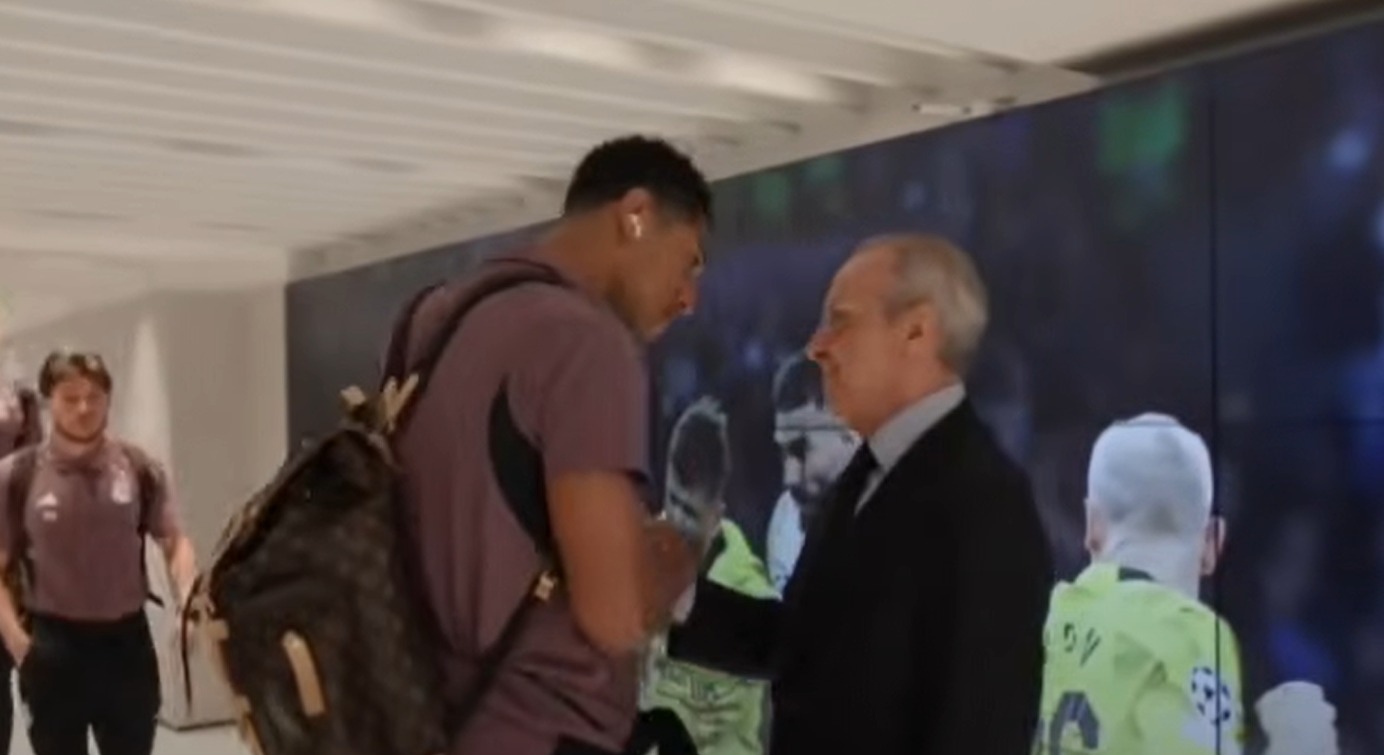 Imagine Stire Tensiune la Real Madrid: Jude Bellingham - Florentino Perez! | 2review.ro