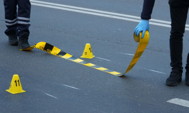 Tragic road accident involving a mother that was fatally Injured, Bucharest, Romania - 13 Oct 2025