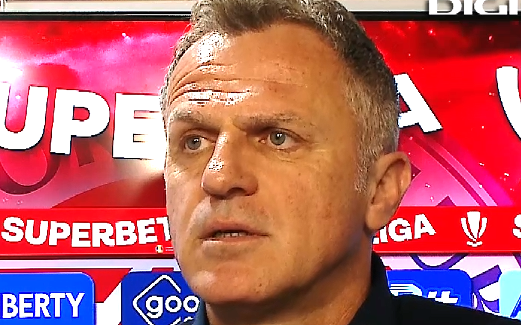 Imagine Stire Prima umilință în România! Ce a spus Stjepan Tomas în direct, după FCSB - Oțelul Galați 4-0 | 2review.ro
