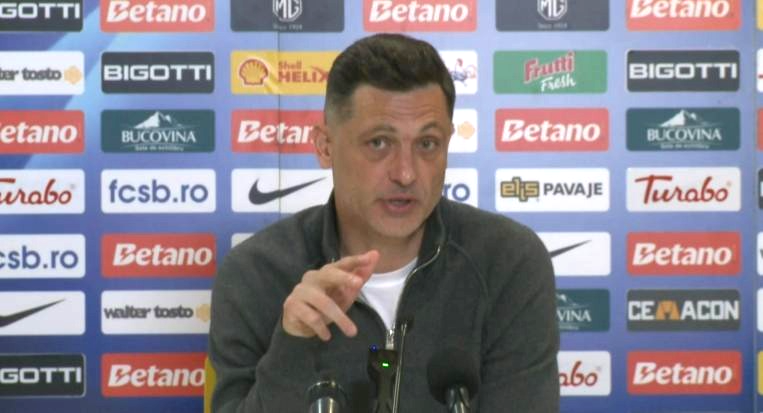 Imagine Stire Mirel Rădoi a aflat la conferință că Gigi Becali i-a zis să nu-l bage pe Vlad Chiricheș la baraj! Replica dată | 2review.ro