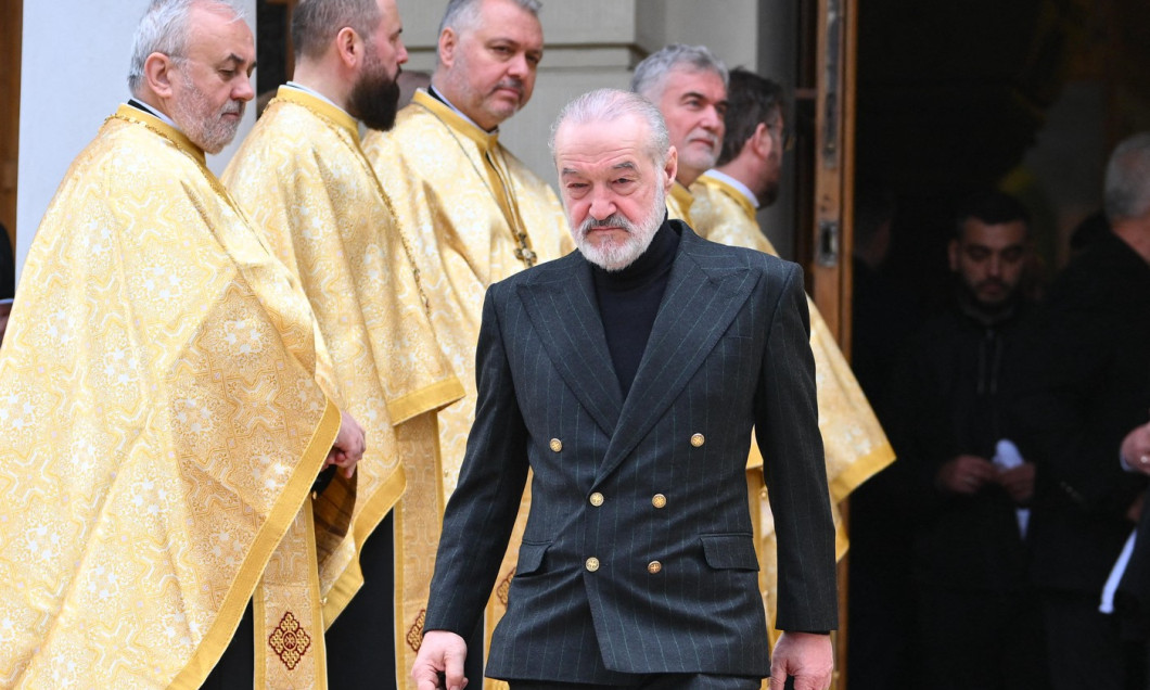 Funeral ceremony for Romanian coach Mircea Lucescu in Bucharest