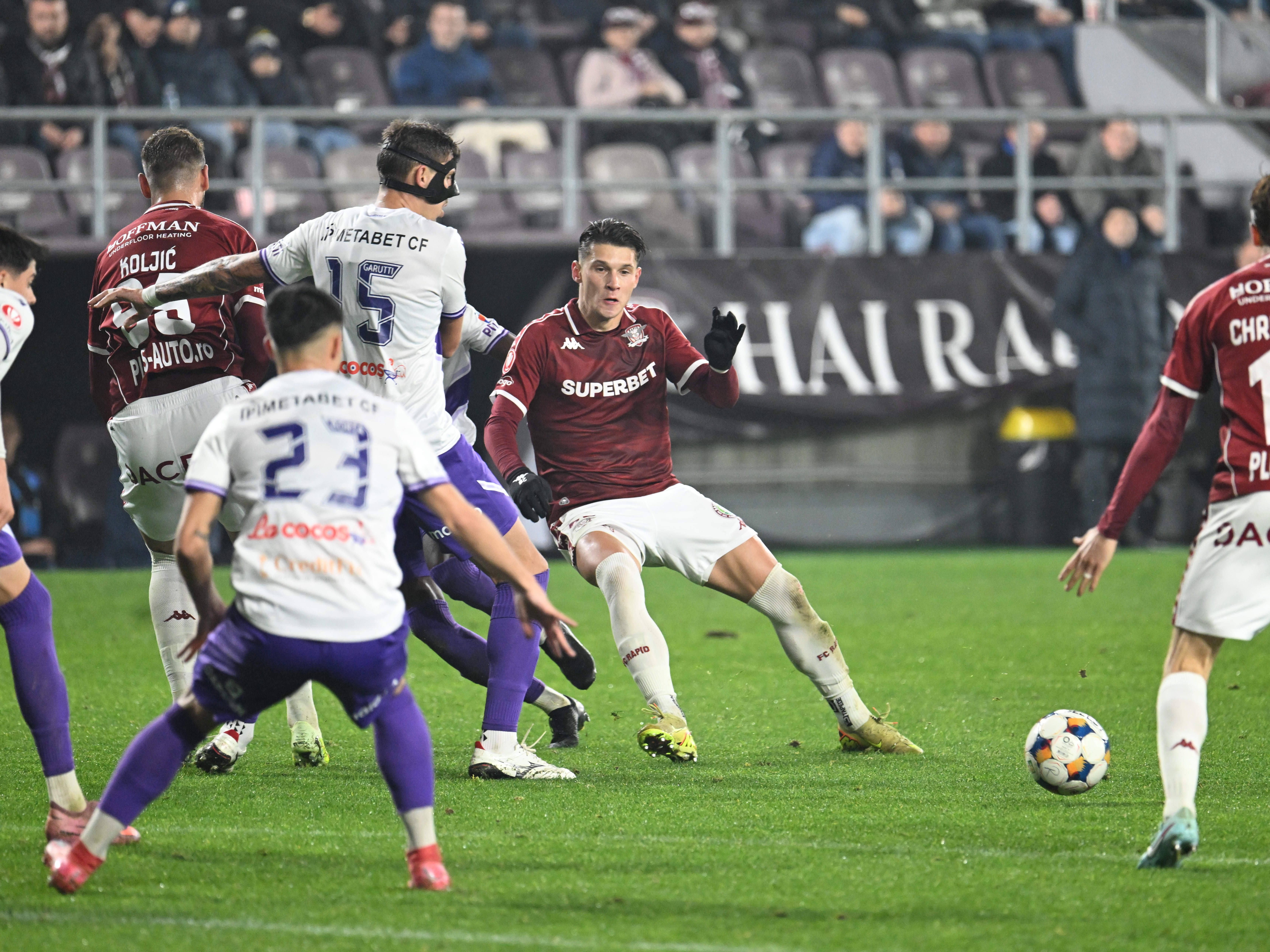 Rapid - FC Argeș, Live Video 18:30 Digi Sport 1. Meciul în care fanii și-au pedepsit deja favoriții