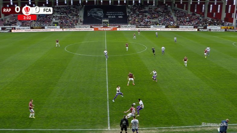 Rapid - FC Argeș 0-0, ACUM, Digi Sport 1. Meciul se dispută cu 2.000 de copii în tribune