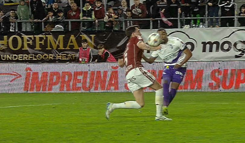 Imagine Stire ”Pare că-i șterge mâna”. Verdictul lui Marius Avram, după ce FC Argeș a cerut penalty în meciul cu Rapid | 2review.ro