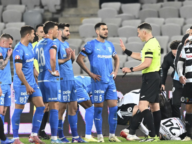 Umilința Universității Craiova la Cluj, 0-4