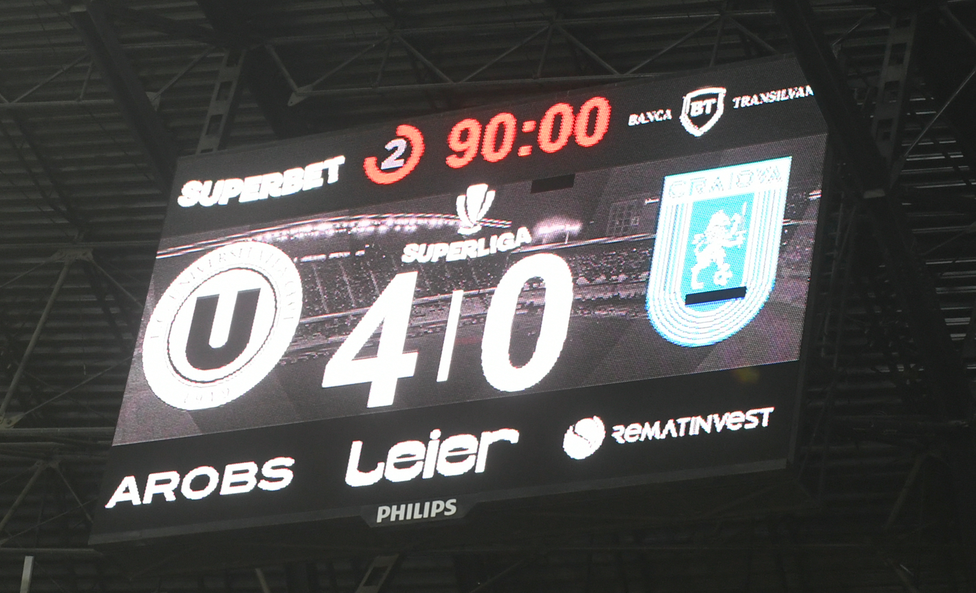 A fost cel mai slab de pe teren și a rămas ”corigent”! Toate notele după ”U” Cluj - Craiova 4-0