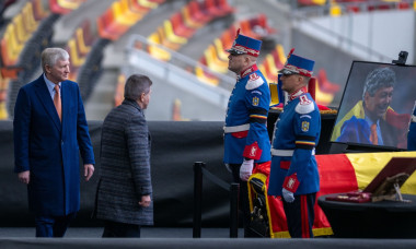 Funeral Ceremony For Romanian Coach Mircea Lucescu Held In Bucharest - 09 Apr 2026
