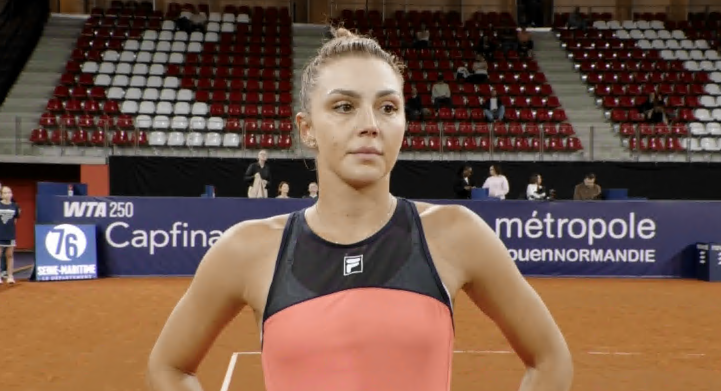 Imagine Stire Jaqueline Cristian a spus totul, după meciul-maraton care a dus-o în optimile de la Rouen: ”Aici a fost cheia” | 2review.ro