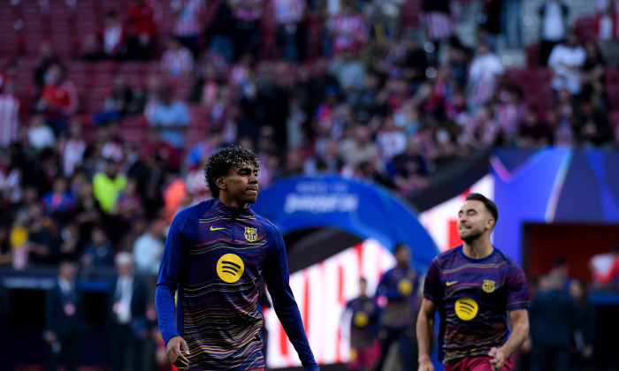 UEFA Champions League Quarter Finals Atletico Madrid v Barcelona