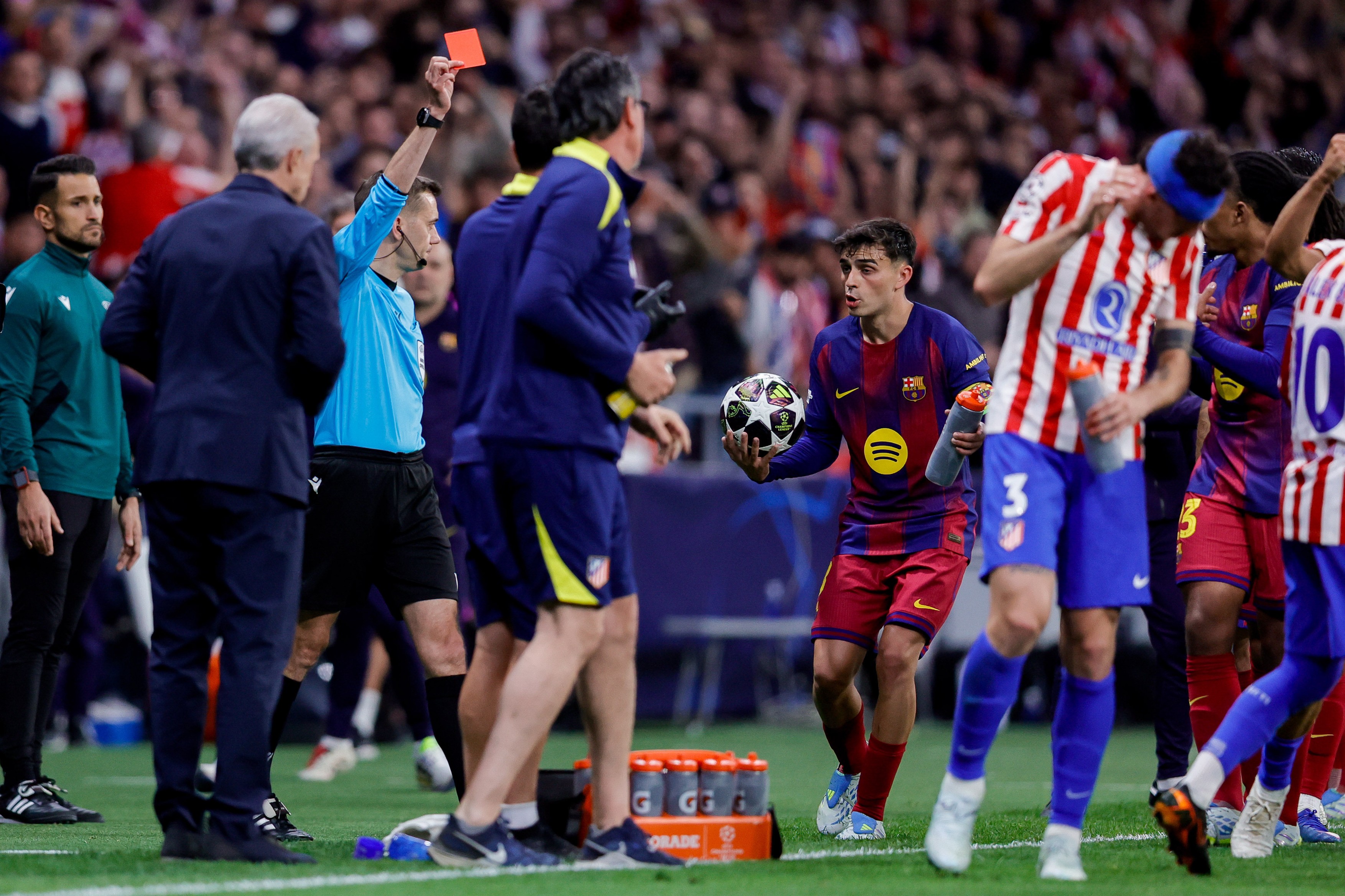 Imagine Stire Spaniolii au dat verdictul, după ce Barcelona a primit din nou cartonaș roșu cu Atletico Madrid | 2review.ro