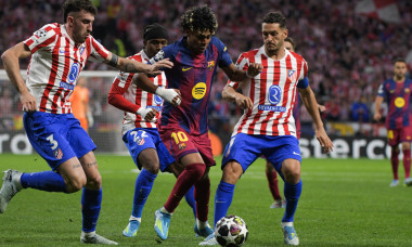 UEFA Champions League Quarter Finals Atletico Madrid V Barcelona