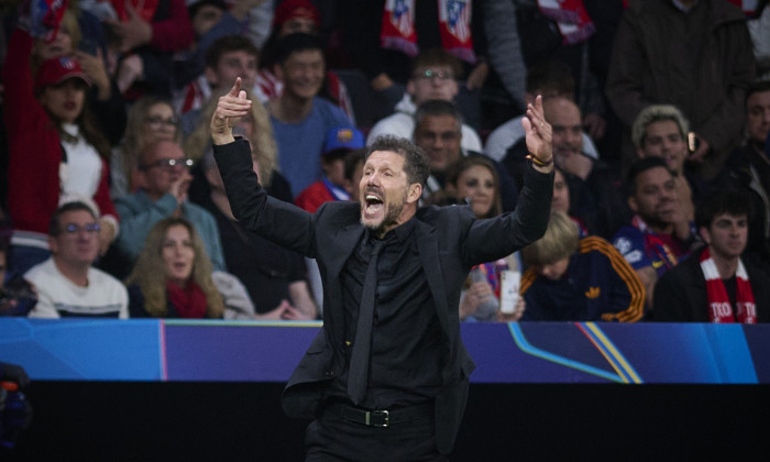 Spain: Atletico de Madrid v FC Barcelona - UEFA Champions League 2025/2026 - Quarter-final, 2nd leg