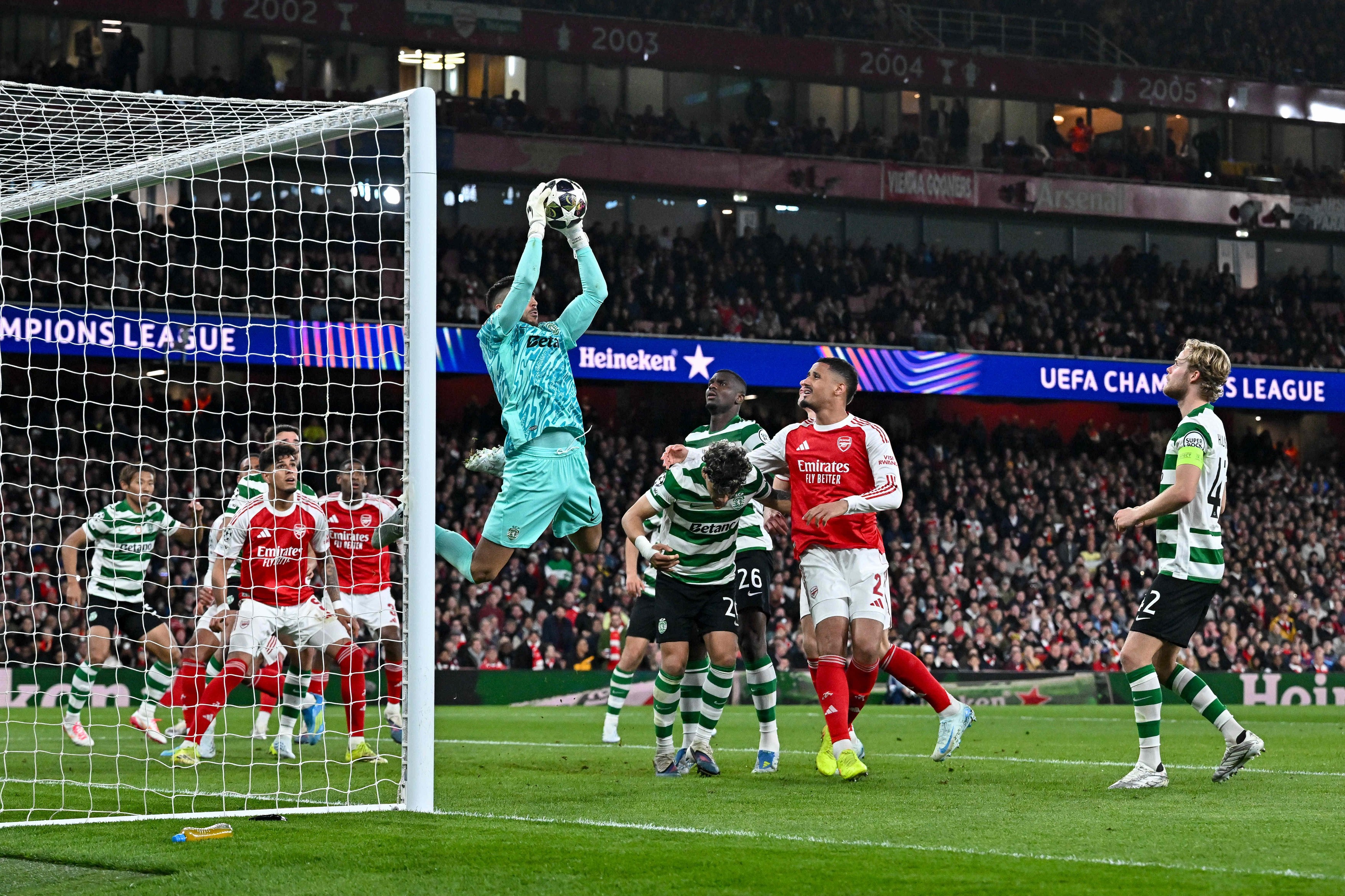 Arsenal - Sporting 0-0. ”Tunarii” s-au calificat în semifinalele Champions League, grație victoriei din tur