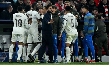 Fussball UEFA Champions League, FC Bayern Muenchen - Real Madrid