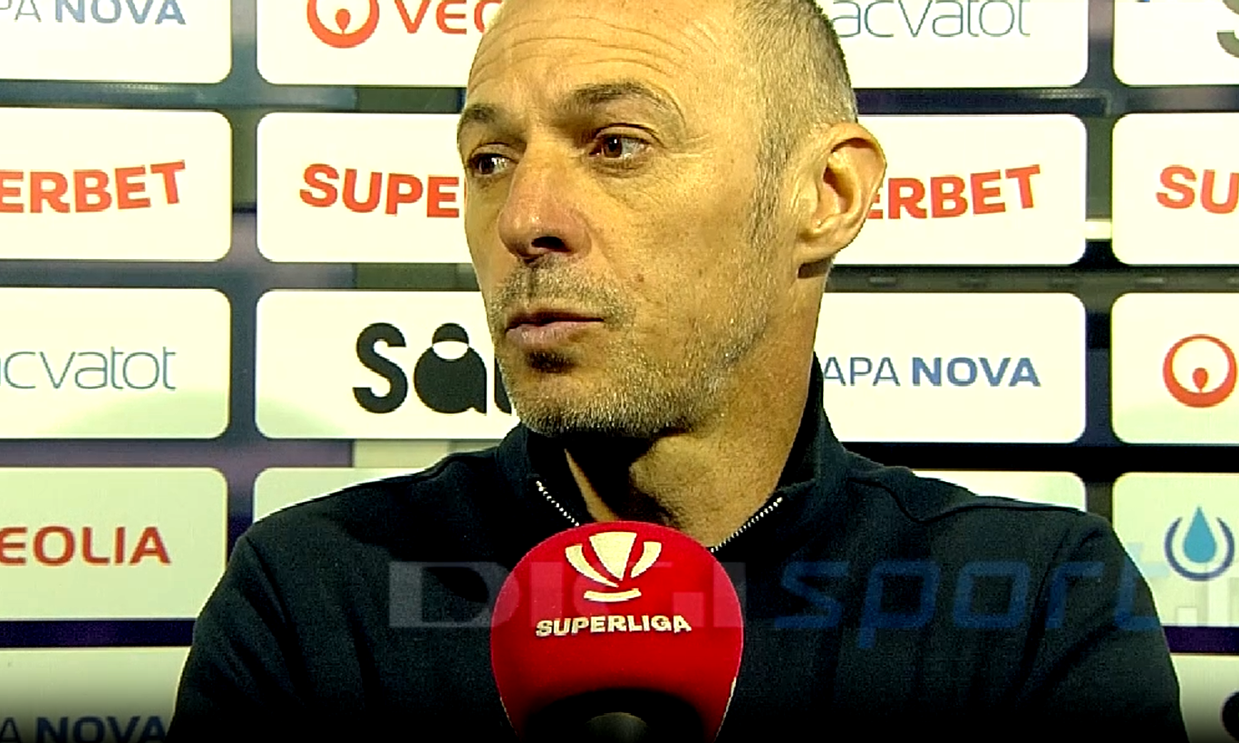 Imagine Stire Bogdan Andone, după FC Argeș - CFR 0-1: Eventual să nu ne mai prezentăm!. Imagini cum rar se văd | 2review.ro