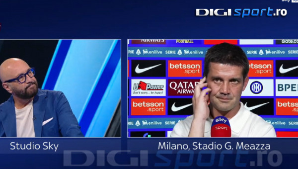 VIDEO Întâlnire de ”gradul zero” între Walter Zenga și Cristi Chivu, după ce italianul l-a făcut ”praf”: ”Ți-o spun ca unui frate”