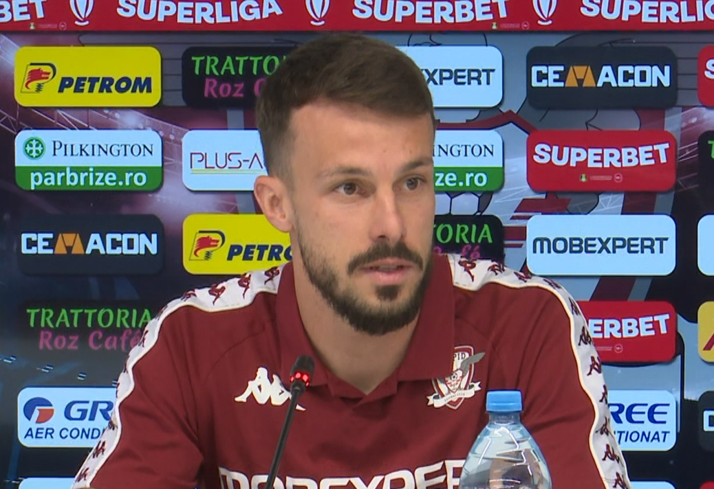 Imagine Stire Jakub Hromada a tras un semnal de alarmă, înainte de Craiova - Rapid: ”Este ultima șansă!” | 2review.ro