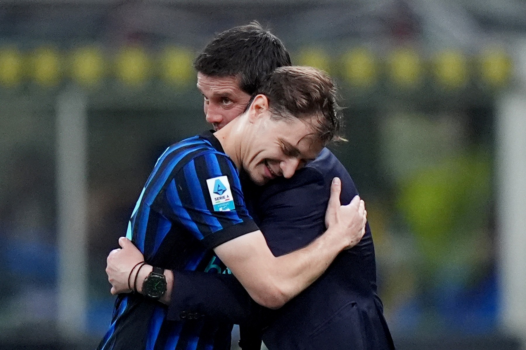 Imagine Stire Emoționant! Cui i-a dedicat Nicolo Barella golul, după o nouă victorie a lui Chivu: ”Unul dintre cei mai buni” | 2review.ro