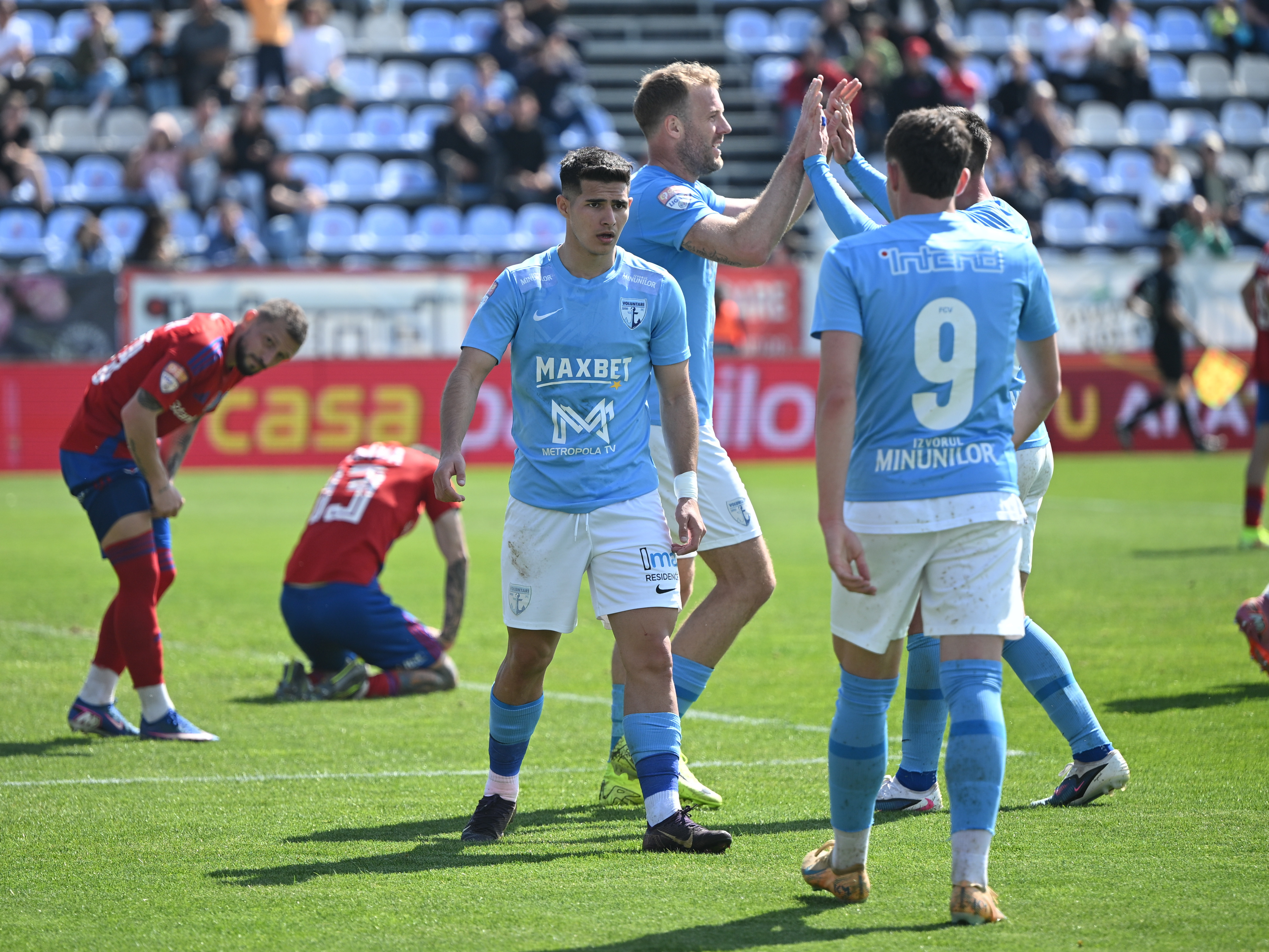 Imagine Stire FC Voluntari - Steaua 2-0. Victorie fără emoții și ilfovenii rămân în cursa pentru promovarea directă | 2review.ro