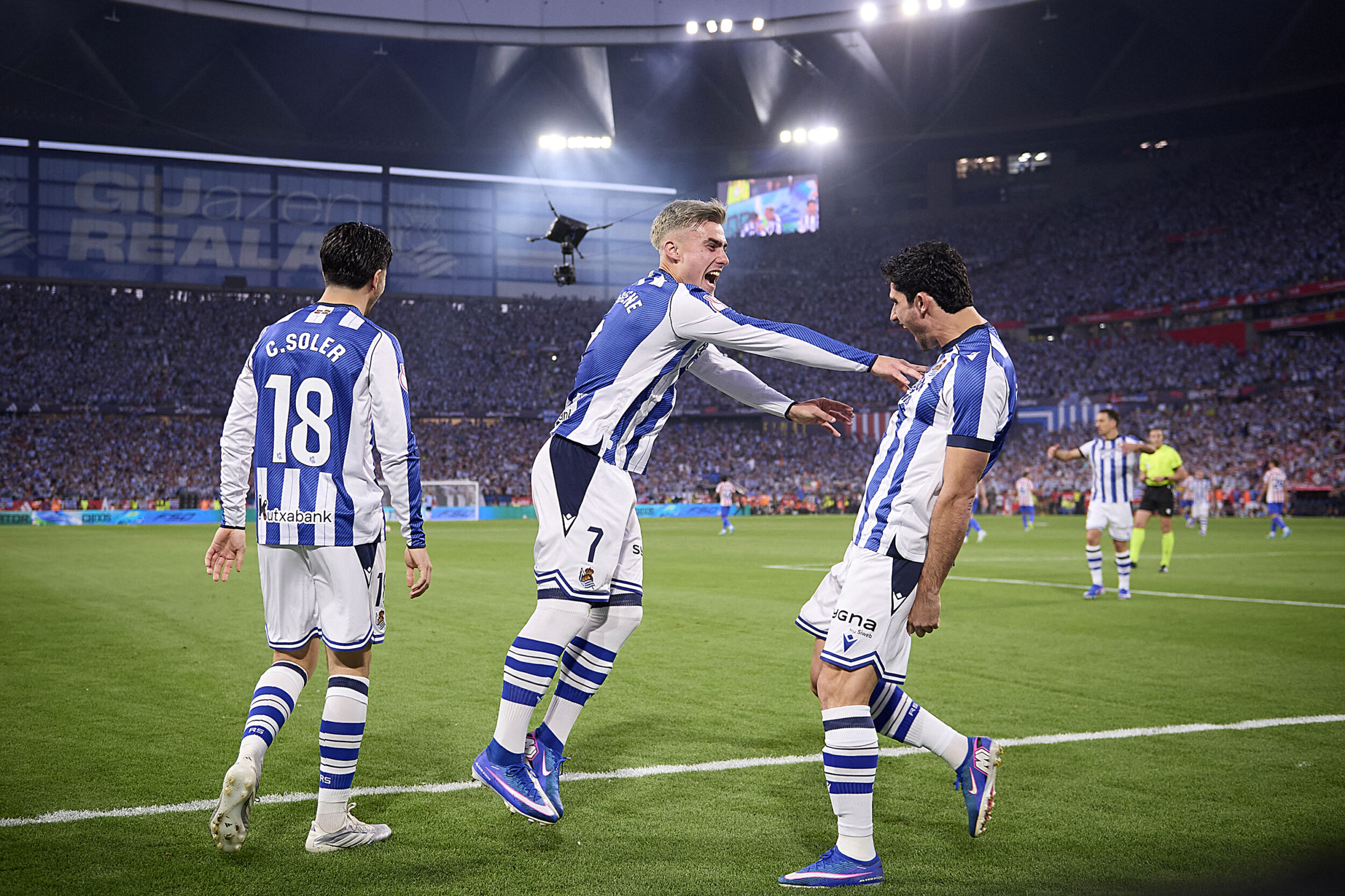 Imagine Stire Record istoric în finala Cupei Spaniei! Ce s-a întâmplat la Atletico Madrid - Real Sociedad | 2review.ro