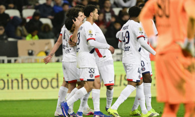 Match de Ligue 1 McDonald's "OGC Nice - PSG (0-4)" à l'Allianz Riviera