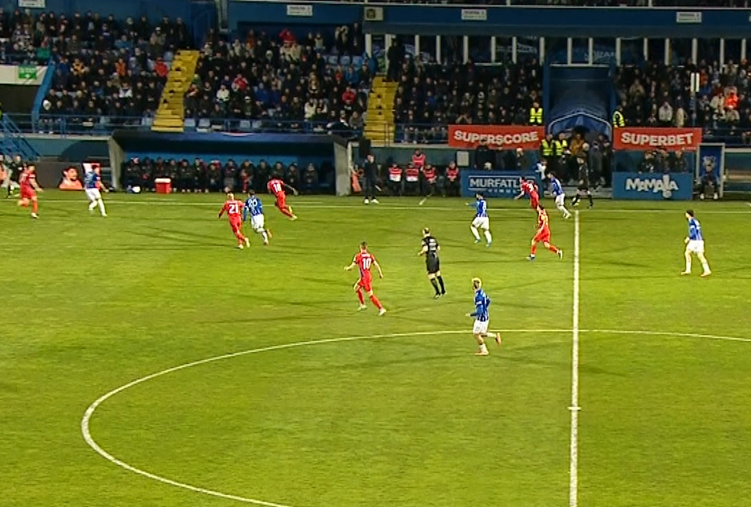 Imagine Stire Farul - FCSB 0-0, ACUM, DGS 1. Ocazii la ambele porți! | 2review.ro
