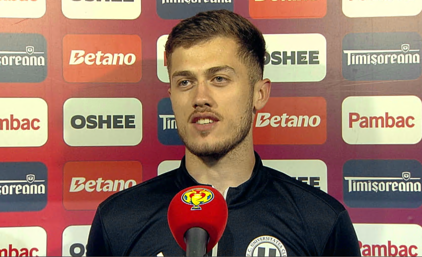 Imagine Stire Reacția lui Ștefan Lefter, după ce a calificat-o pe U Cluj în finala Cupei României | 2review.ro